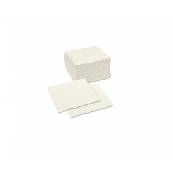 Servetele 25x25 cm, alb, 1 strat, 100 foi/set Servetele 25x25 cm, alb, 1 strat, 100 foi/set